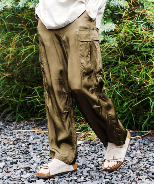 MR.OLIVE / PIGMENT CUPRA / M-65 CARGO PANTS / ピグメントキュプラ M-65カーゴパンツ